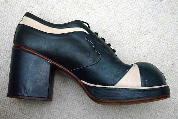 US 9.5 Mens Platform Shoes El Padrino Bubble Toe