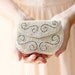 small and delicate antique beaded purse