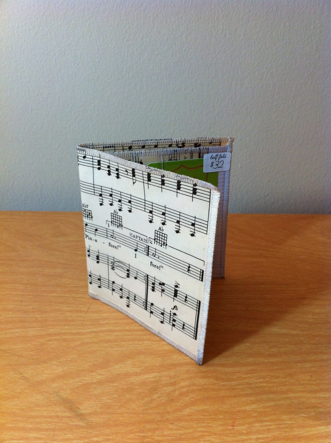 Half Fold Wallet - music