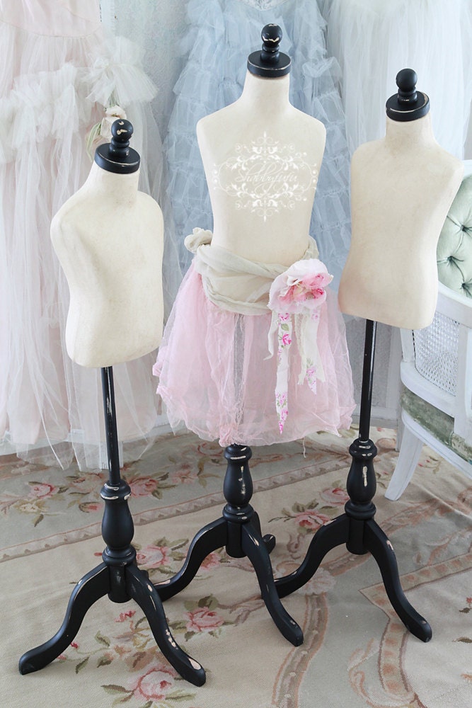 French Style Children's Dressform Mannequin...Treasury Item