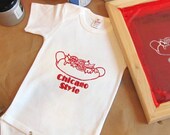 Chicago Style Hot Dog- Foodie Baby Onesie- Pick Your Size