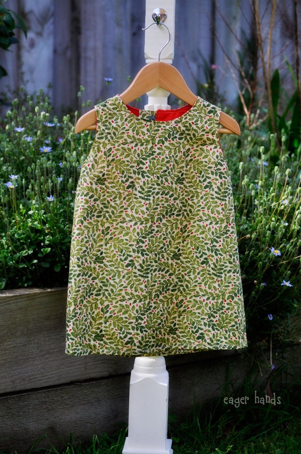 Size 2 Christmas Cotton Dress