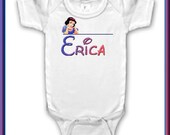 Custom Personalized Onesie Princess Series