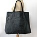 Ooak Large Denim Tote Bag No.7