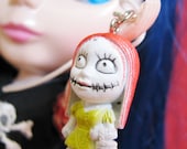 SALE LAST CHANCE Sally Baby Blythe Pull Charm Nightmare before Christmas  Kawaii emo gothic