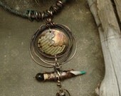 Forging Poetry - Mixed Media Necklace