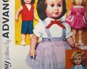 Advance Group F Chatty Cathy 1960s Vintage Doll Pattern