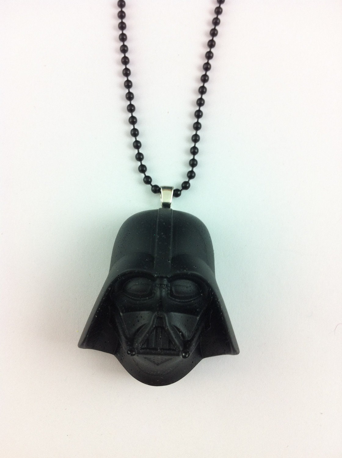 Darth Vader Necklace (Black Chain)