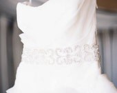 Crystal Bridal Sash Colette