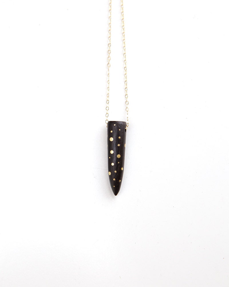 Dark Tooth Necklace Made to Order
