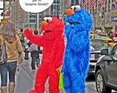 Sesame Street - Nursery Decor - Playroom Decor - Childrens Room Art - Babies Room Decor - NYC Photos