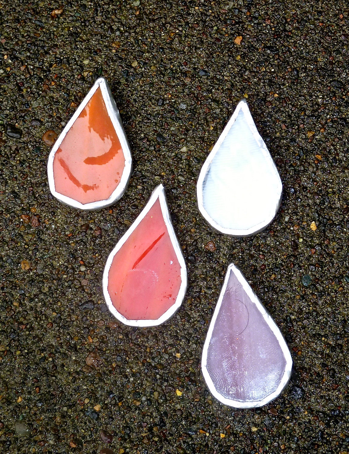 Make It Rain Magnets/Stained Glass