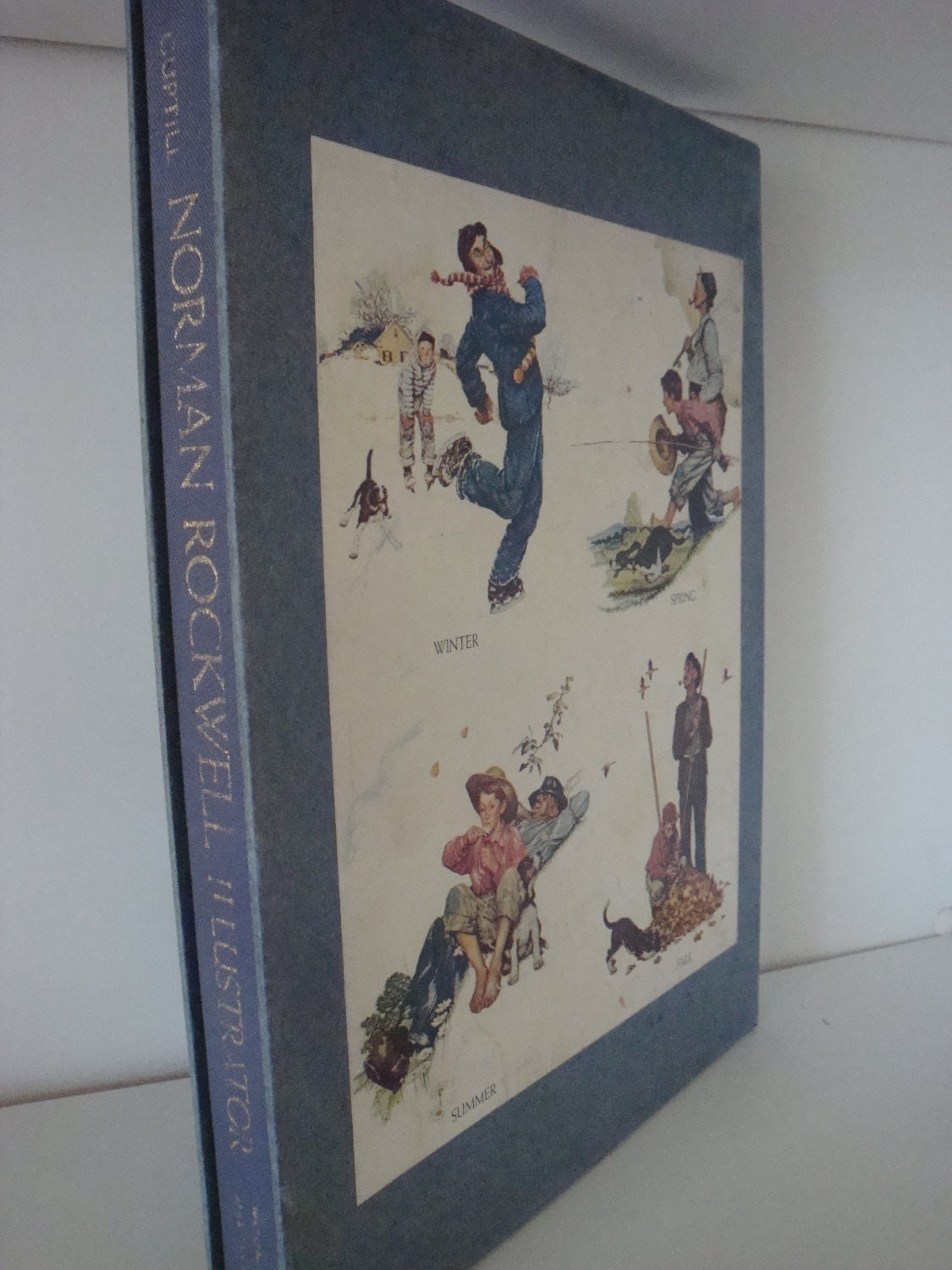 Norman Rockwell Illustrator 1972 Book