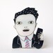 AGENT COOPER - shrink plastic brooch