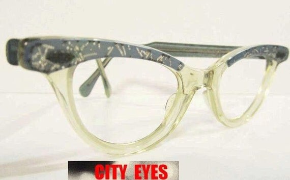 1950s Glitter CatEyes vintage optical frames by CityEyesOO ...