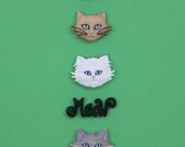 Cat Themed : magnetic wineglass charms