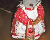 Vintage Plush Mouse Made in Hong Kong for Kerr Kreations 1970