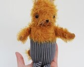 SALE orange pajama cat