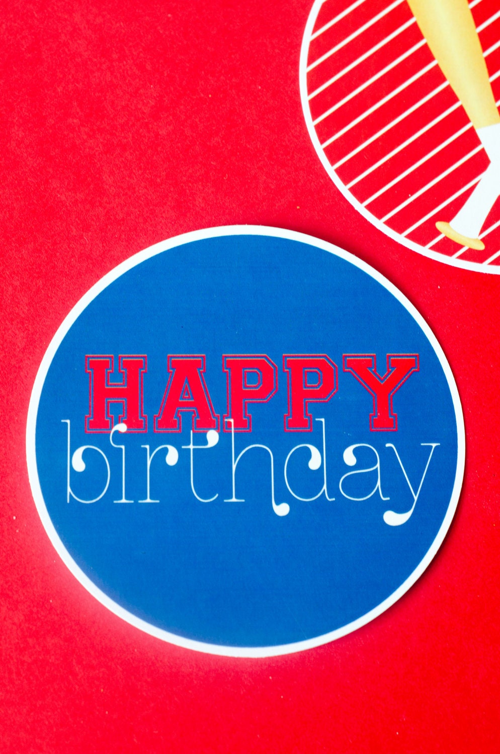Baseball Party PRINTABLE 3" Party Circles by Love The Day Il_570xn