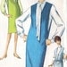 1960s Misses Jumper and Blouse, Vintage Sewing Pattern, Office Fashion, Simplicity 5482 bust 31"
