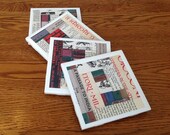 Bookish Coaster Set