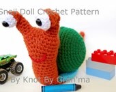 Snail Doll Amigurumi Toy Doll Crochet Pattern
