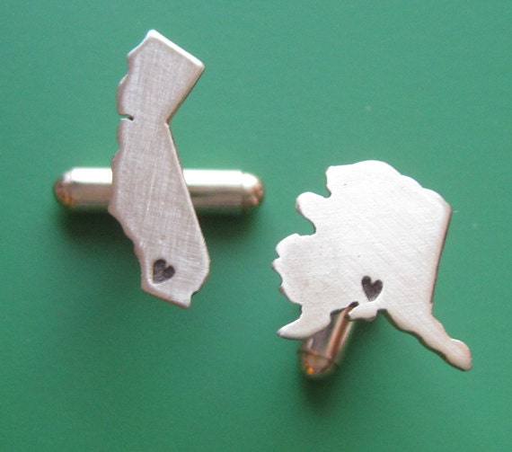 Custom Shape Cufflinks