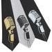 Microphone Silk Tie
