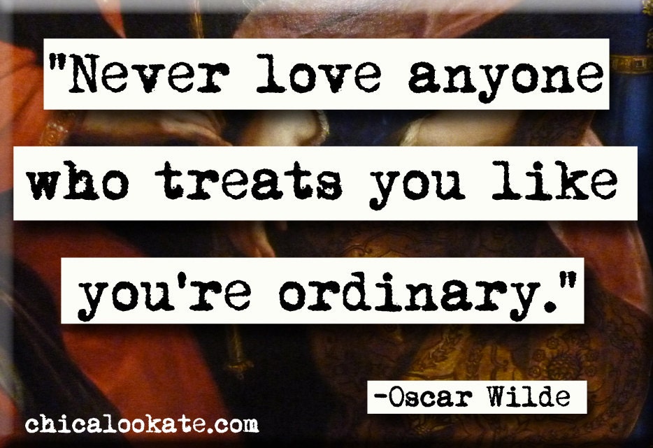 Oscar WIlde Ordinary Quote Magnet (no.291)
