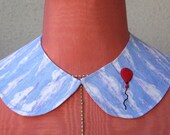 Carried Away collar with red balloon