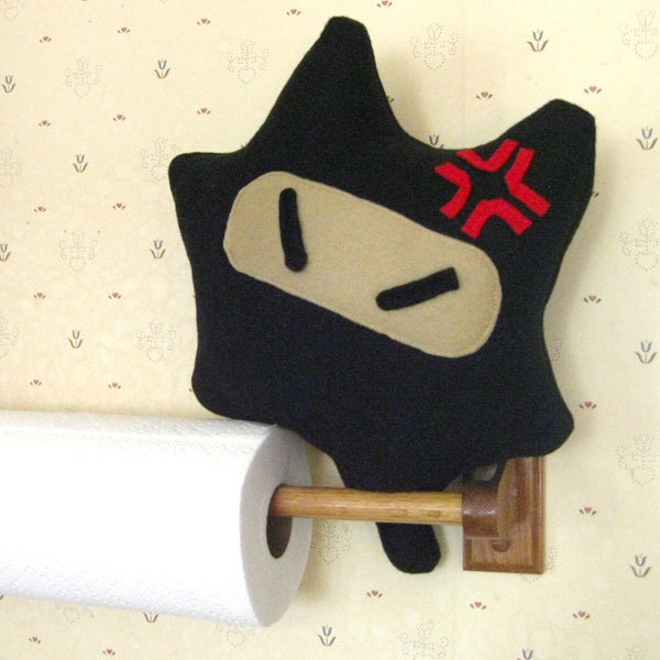 Ninja Mau Plush Pillow ( Ninja Cat Pillow ) PLUP001