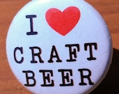 I love Craft Beer  BUTTON