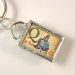 Q is for Queen Initial Keychain