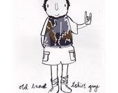 SALE Band Tshirt Guy