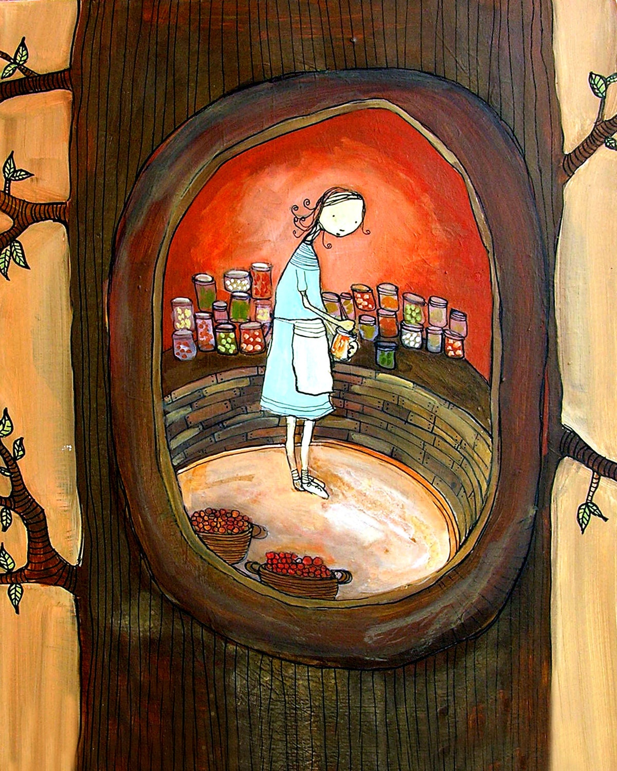 Tiny Tree Canner - Archival Print