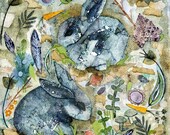 Rainy Day Rabbits