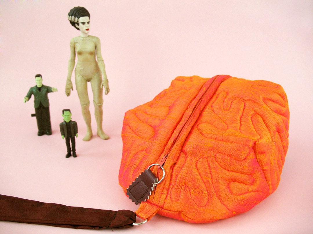 Radioactive Orange Brain Clutch