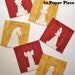 A Friendly Game, 6 Chess Pieces to Paper Piece