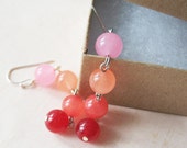 Passionfruit Candy Jade Earrings - Pink - Gifts Under 15.00 - pulpsushi