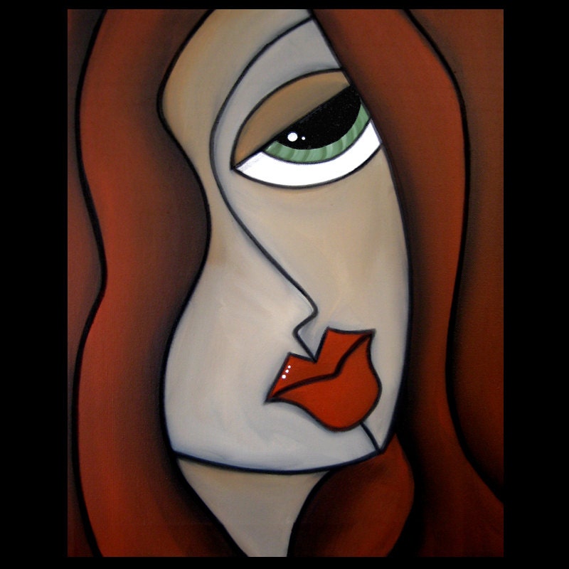 Antidote - Original Large Abstract Contemporary Modern Expressionism Nude POP Art Painting by Fidostudio