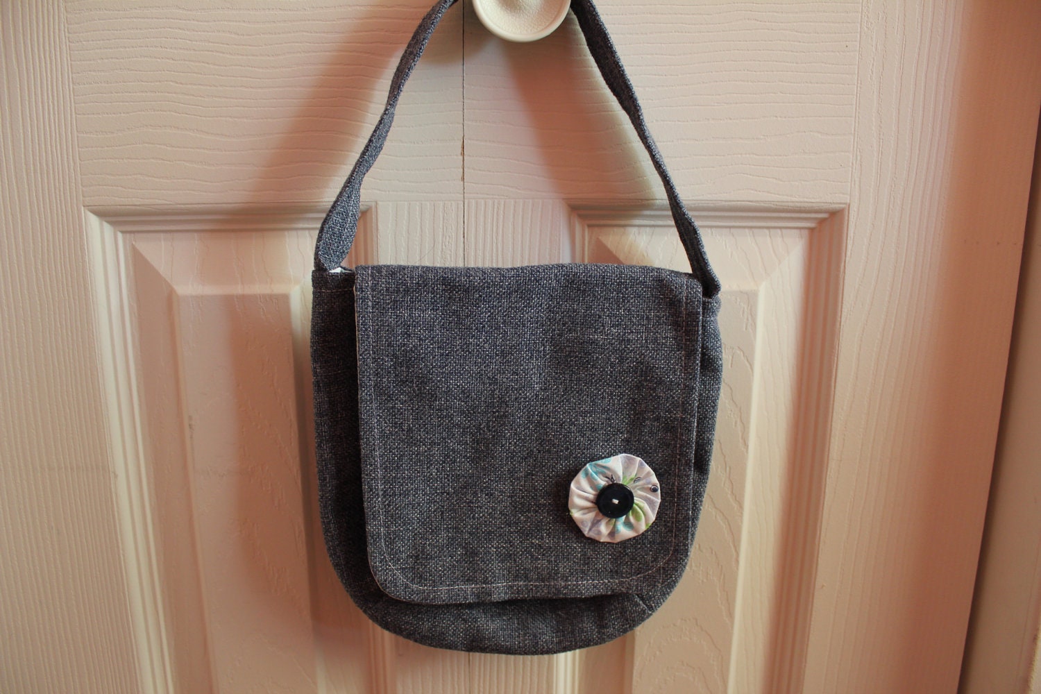 Old Lady Handbag - Blue