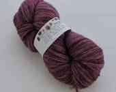 burgeoning - eponymous sock, purple superwash merino knitting yarn