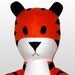 Nobbes, not Hobbes, tiger buddy plush doll limited edition