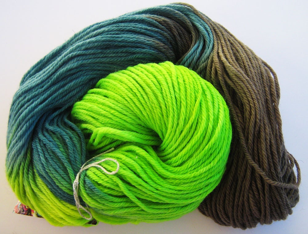 Hysterical Yarns Ocean Hand Dyed Yarn