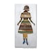 Romantic For Her Gift, 60s Mod Female Custom Silhouette, Made to Order, Wood Assemblage, Market Stroll Collection