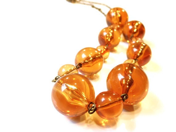 Bubble Necklace -- Acryllic Beaded Necklace -- Handmade Jewelry