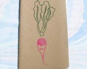 RADISH kraft moleskine cahier pocket ruled notebook