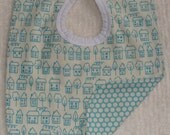 Blue Neighborhood Bib