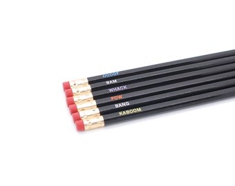 Batman Fight Sounds  Pencil Set