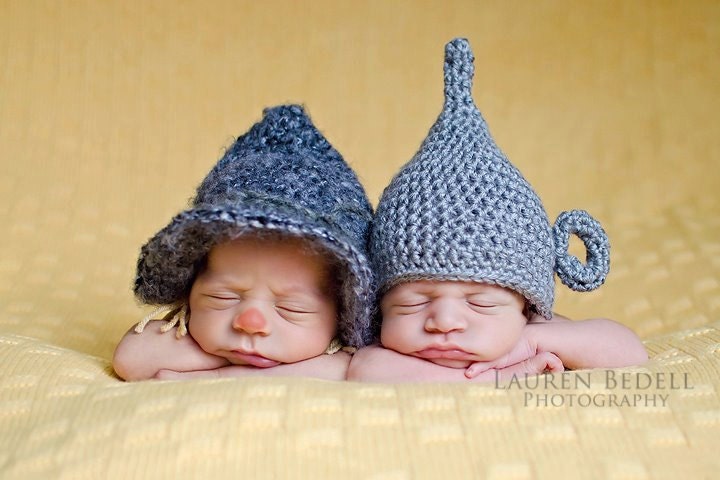 crochet newborn tin man hat photography prop wizard of oz